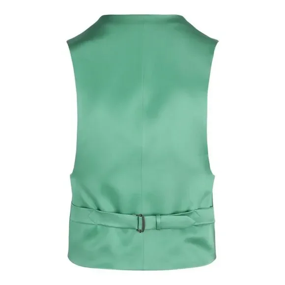 Scoopneck Tailored Vest - Picture 2 of 4